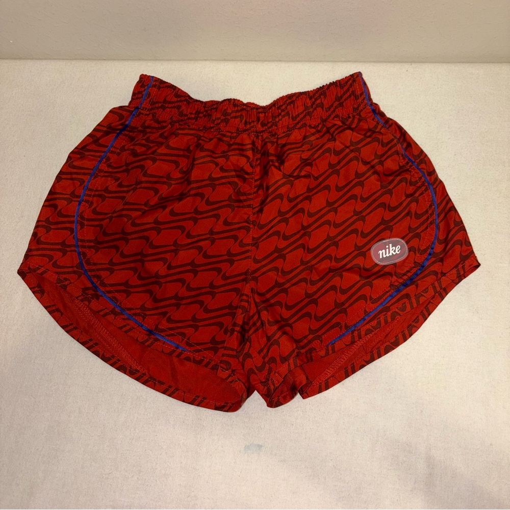 Nike Women's‎ Dri-fit Tempo Icon Clash Running Red Athletic Short Size XS
